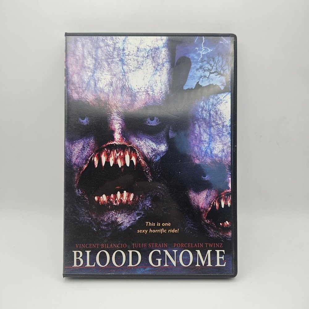 Blood Gnome DVD 2004 Cult Horror Creature Feature Julie Strain
